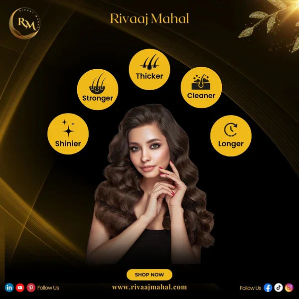Rivaaj Mahal Hair Oil | 20+ Natural Herbs