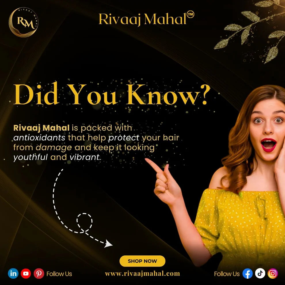 Rivaaj Mahal™ Hair Oil | A Combination 20+ Herbs